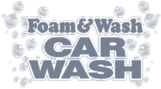 Foam & Wash Car wash logo