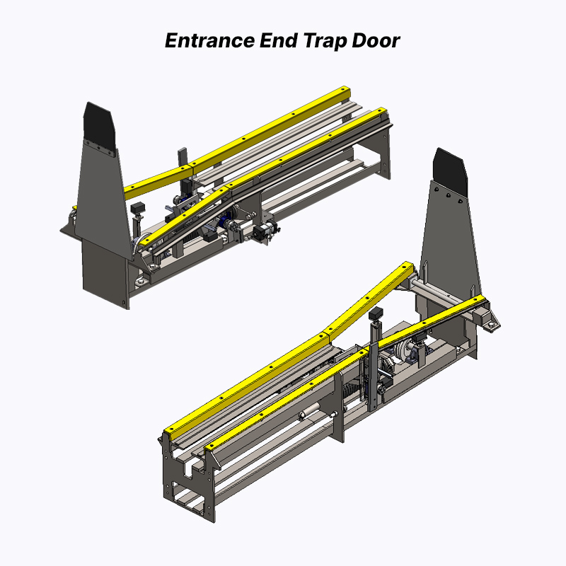 moveIT Conveyor - Entrance End Trap Door