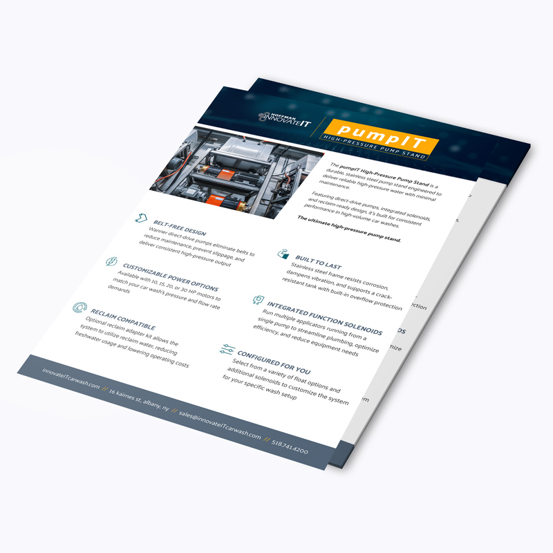 pumpIT Product Flyer