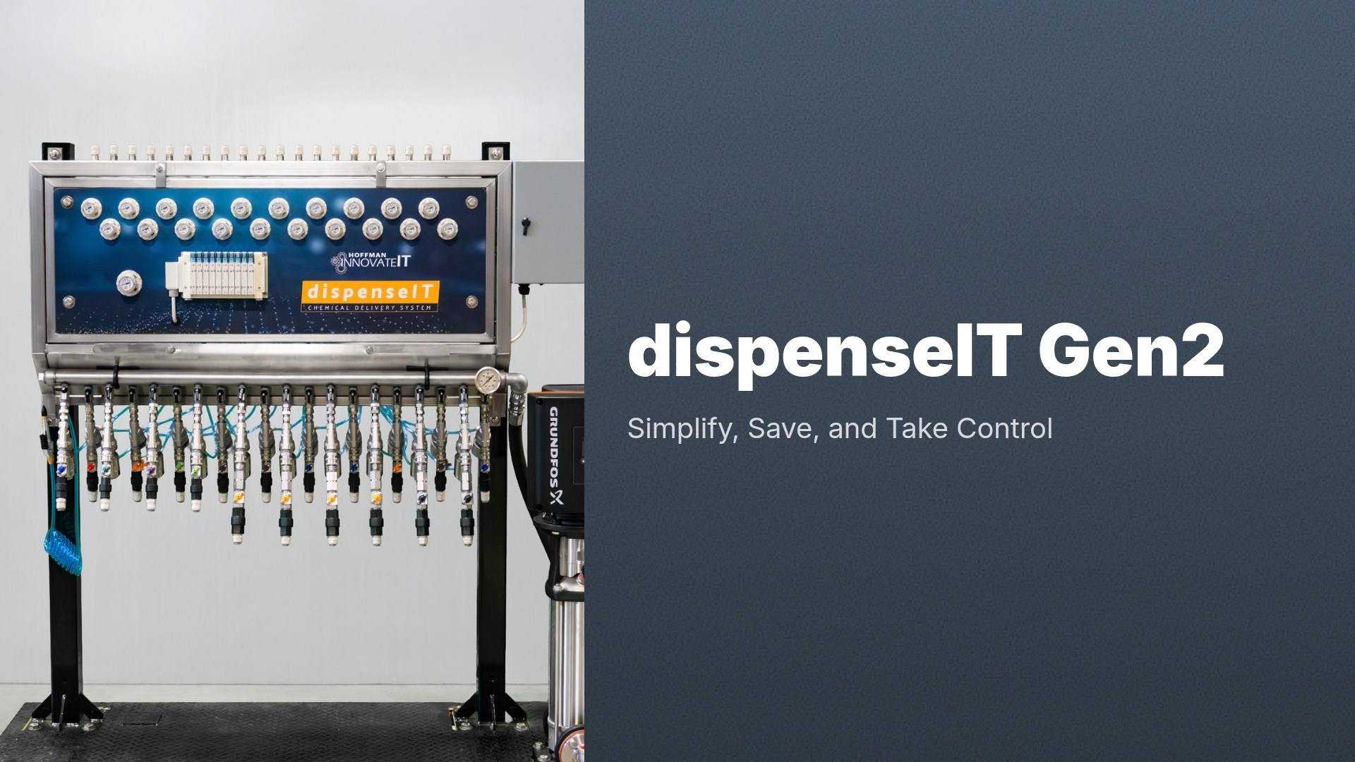 dispenseIT Gen2 Chemical Delivery System