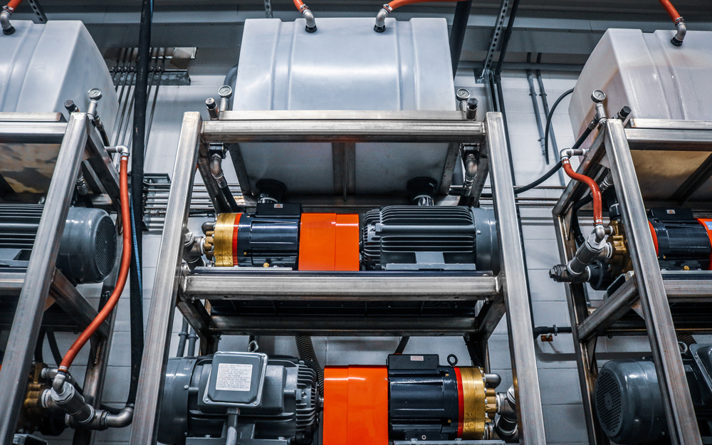 High-Pressure Pump Stand
